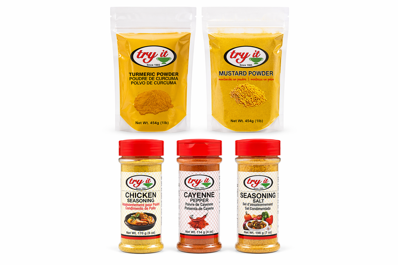 1lb spice & Shakers